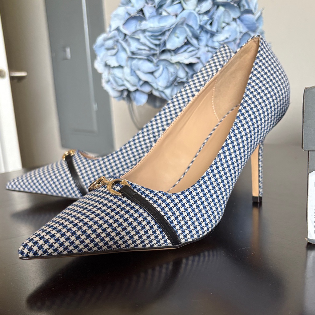 Ann Taylor Houndstooth Heels